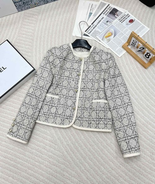 Dior Classic Checked Suit Set for Multiple Scenes