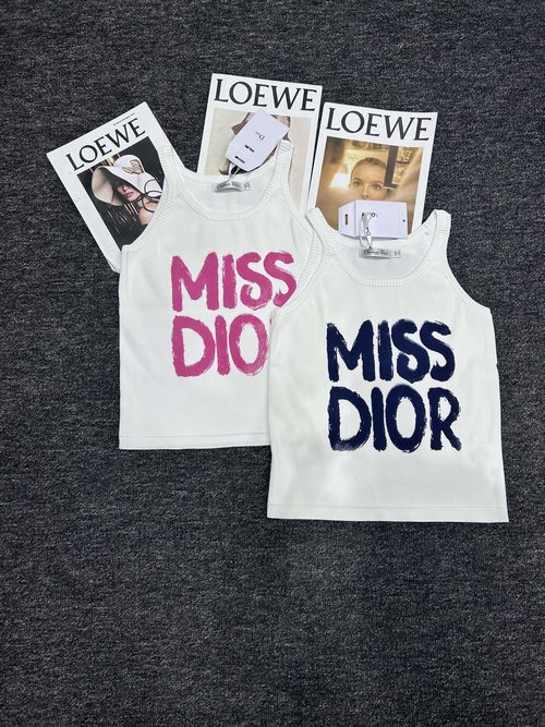 Dior Classic Letter Sling Vest, Lightweight and High-end Fashion