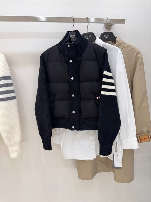 Thom Browne Odorless 90% White Goose Down for Warmth