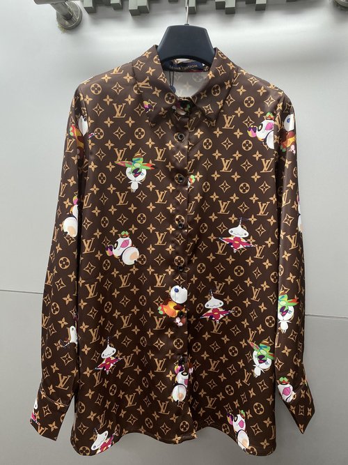 Louis Vuitton Printed Shirt, Classic and Stylish, Suitable for Daily Wear