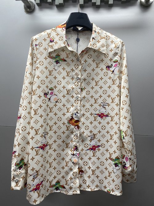 Louis Vuitton Printed Shirt, Classic and Stylish, Suitable for Daily Wear