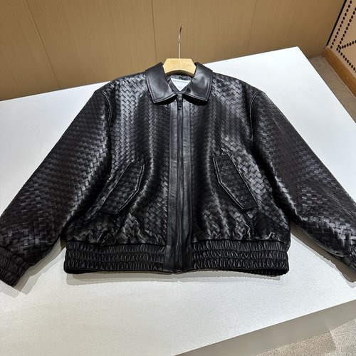 Bottega Veneta Vintage-style Spring Jacket with Intricate Embroidery