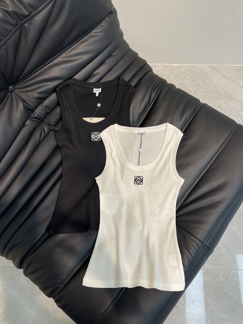 Loewe Classic Logo Embroidered Vest: All-Season Elegance