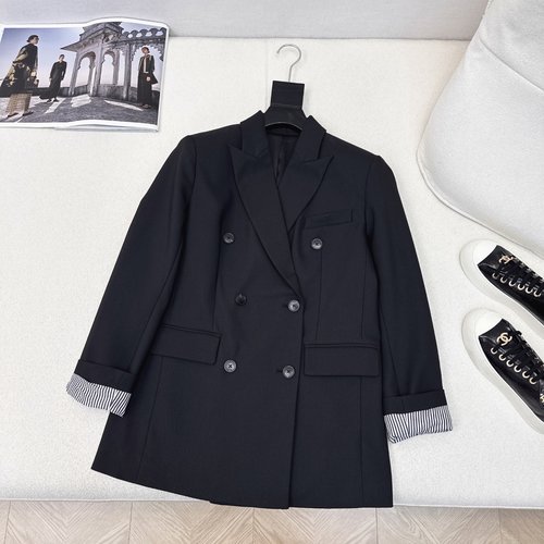 Dior Minimalist Double-breasted Versatile Suit Jacket
