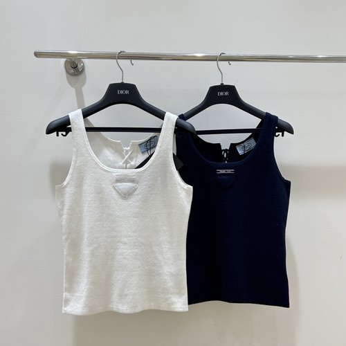 Prada Reversible Vest with Distinctive Strap Design for Versatile Styles