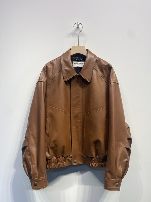 Yves Saint Laurent Premium Imported Sheepskin Jacket in Wide Design