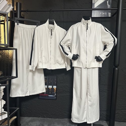 Loewe Comfortable Flight Jacket and Straight-Leg Pants Set