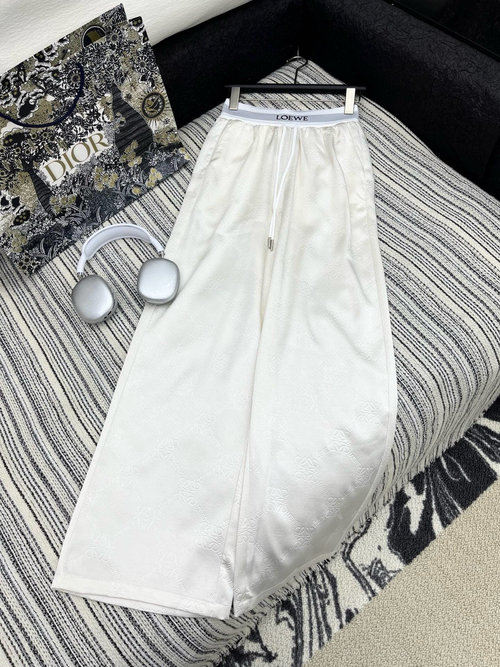 Loewe Customized Waistband Color-Blocked Casual Trousers