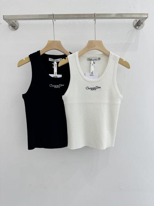 Dior Tencel Knit Vest, Breathable & Classic