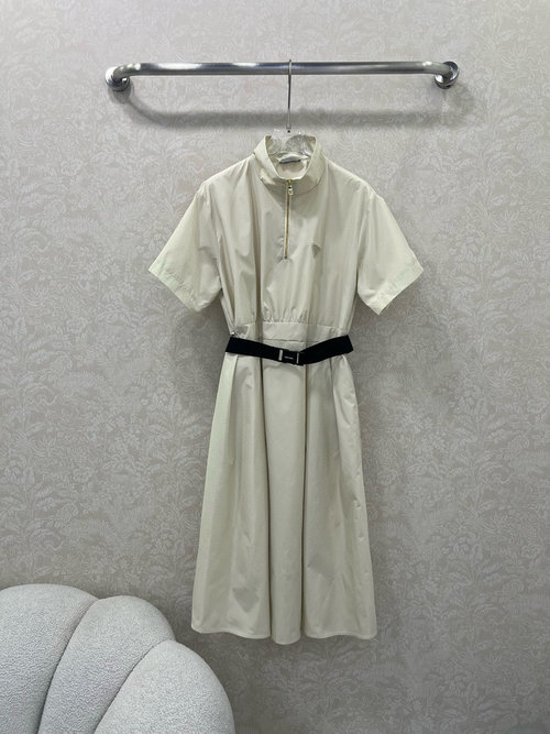 Prada Workwear Style Dress with Custom Zipper, Universal Fit