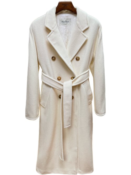 Max Mara Classic Garment with 10% Cashmere and 90% Wool, with Hangers and Bags