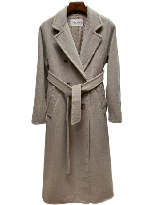 Max Mara Classic Coat with Hanger, Bag, and Dust Cover