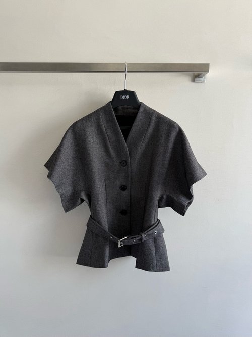 Dior Belted Top with High Waist, Premium Tailoring