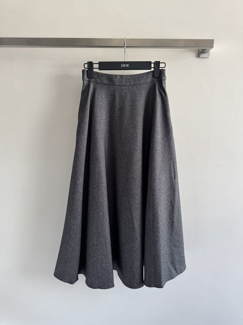 Dior A-Line Skirt with Wide Flare, Classic and Elegant