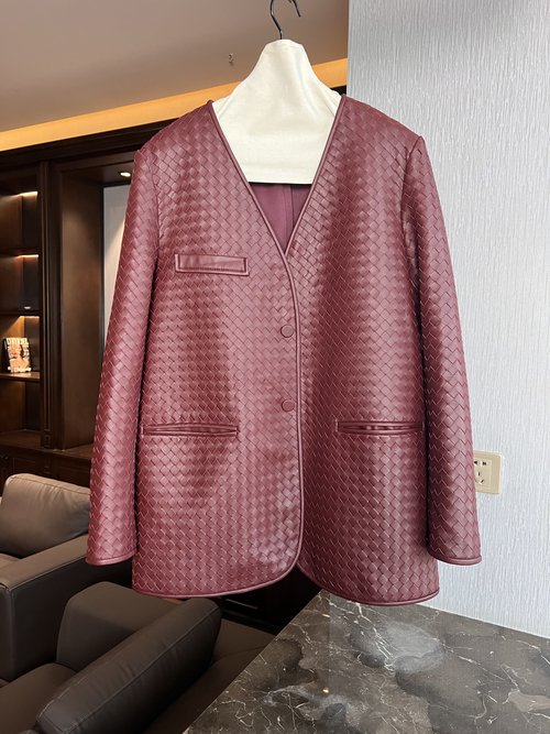 Bottega Veneta Classic Knit Jacket with Sweet - Cool Retro Style
