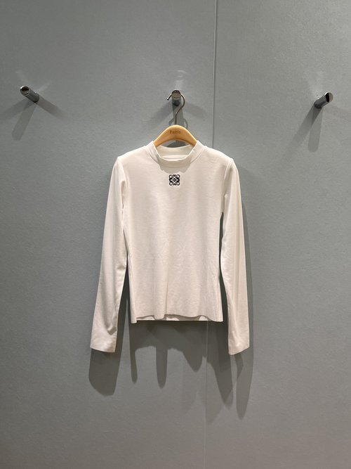 Loewe Embroidered Logo Fleece Lined Comfortable Top