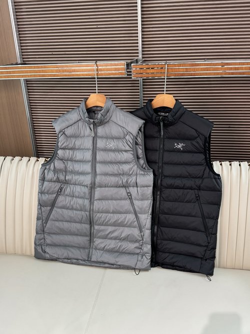 ArcTeryx Insulated Down Vest with Functional Design and Brand Features