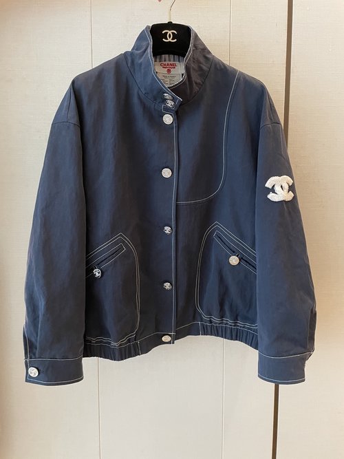Chanel Comfortable Oversized Denim Jacket
