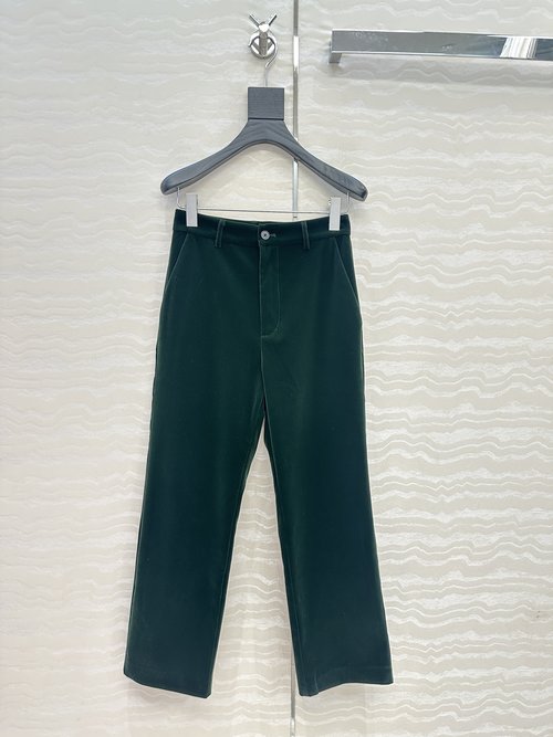 Loro Piana Velvet Straight - Leg Trousers for Sophisticated Look