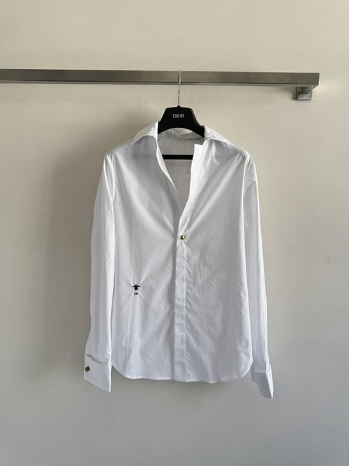 Dior Classic Custom Cotton Long Sleeve Shirt, All-Occasion