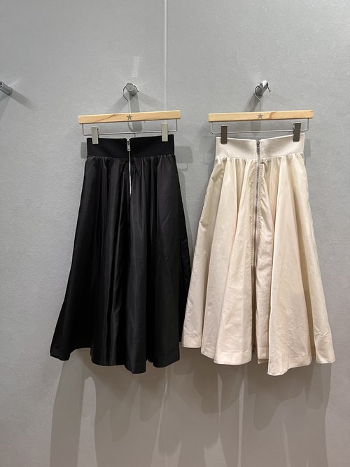 Prada Triangular Emblem Nylon Hooded Coat with Umbrella Skirt