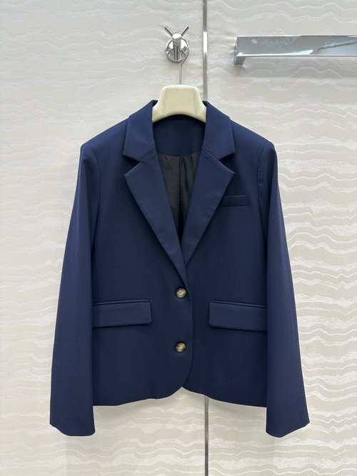 Loewe Exclusive First-release High-sense Suit Jacket with Back Elastic Waist
