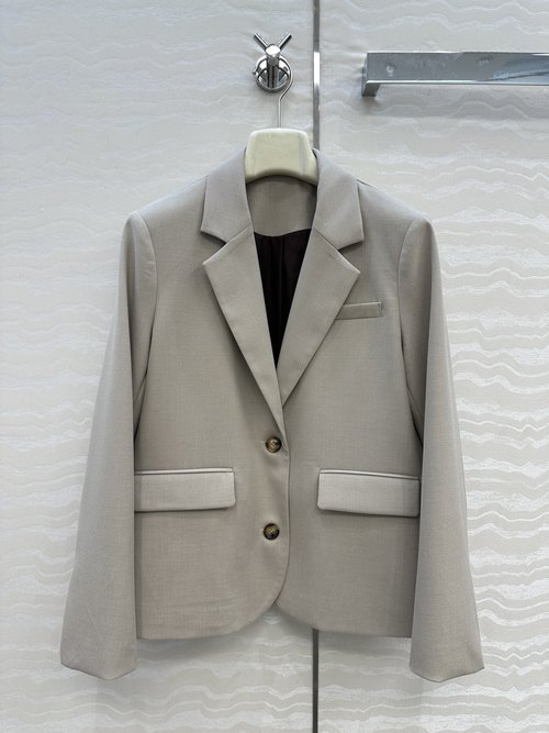 Loewe Exclusive First-release High-sense Suit Jacket with Back Elastic Waist