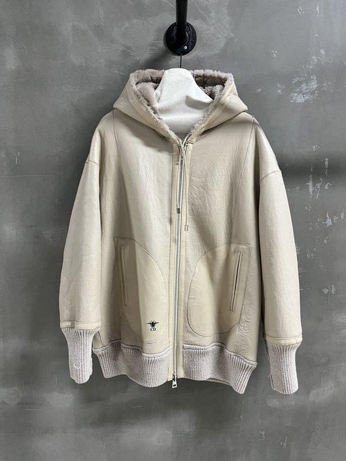 Chanel Luxury Fur-Combined Garment, Simple Design, Imported Merino Wool Fur