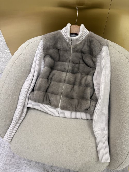 Loro Piana Subtle Affluence Series: Knitwear Merged with Imported Mink