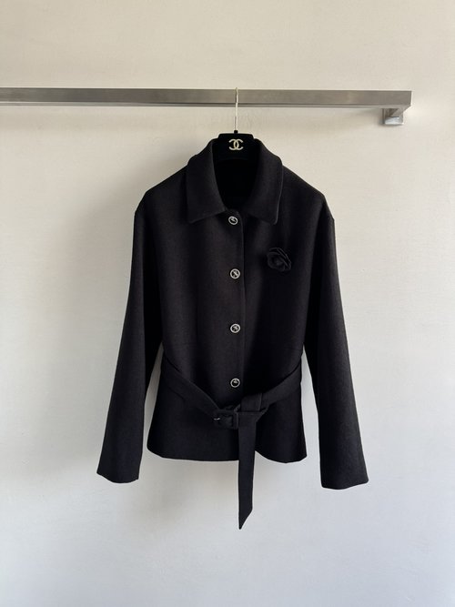 Chanel Small Chinchilla Collar Coat, Elegant and All-Match