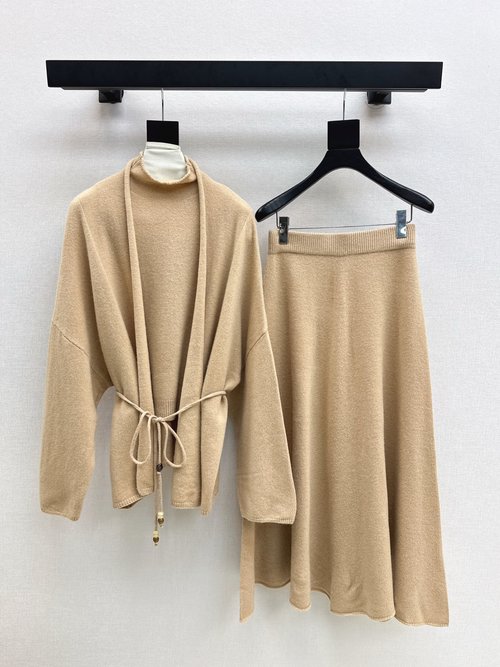 Dior Lazy Style Wool Suit Set, Blended Colors, High-Elasticity and Versatile