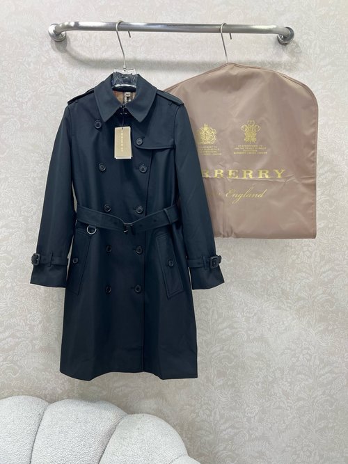 Burberry Five-Row Deduction Coats with Multiple Lengths and Premium Fabric