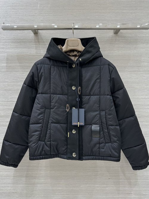 Louis Vuitton Exclusive Original High - sense Anti - tear Quilted Cotton Jacket