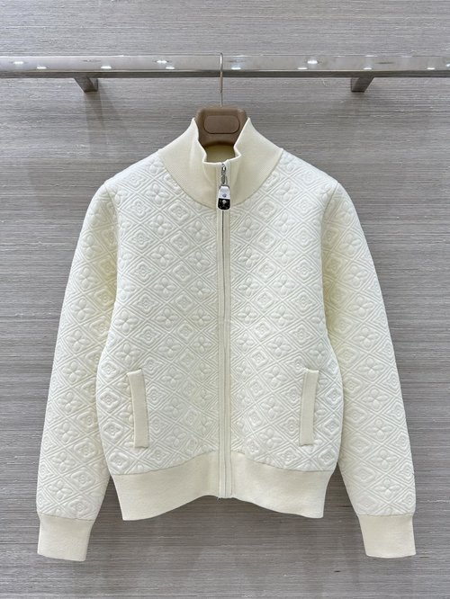 Louis Vuitton Exclusive Monogram Quilted Baseball Jacket