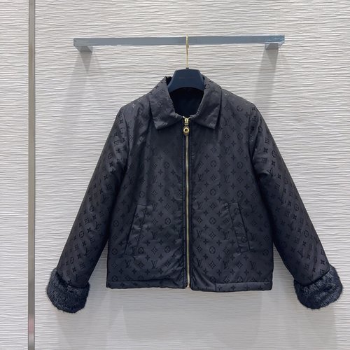 Louis Vuitton Comfortable Lined Jacket for Daily Use