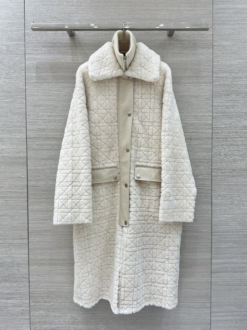 Dior Furry Two - Piece Coat with Double - Sided Wear Design - Exclusive First Release