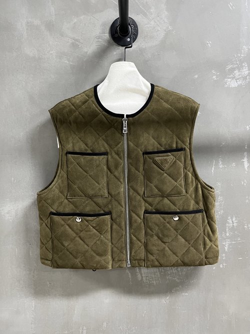 Prada Chic Cotton-Lined Cashmere-Coated Garment