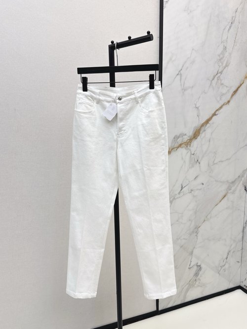 Brunello Cucinelli Vintage - Washed Slim - Fit Durable Blue Jeans