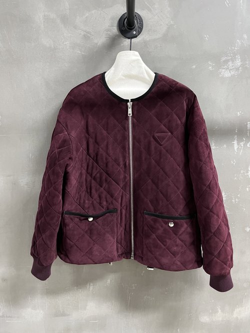 Prada Timeless Fluffy Cotton Garment with Premium Cashmere Blend