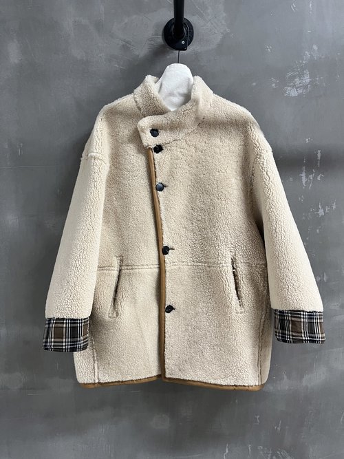 Burberry Classic Reversible Fur and Leather Garment