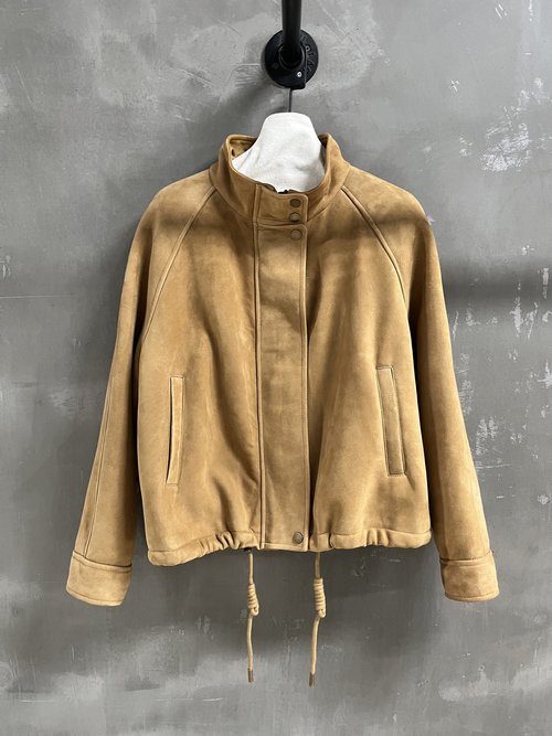 Loewe Faux Fur One-Piece with Retro Style, Versatile and Sophisticated