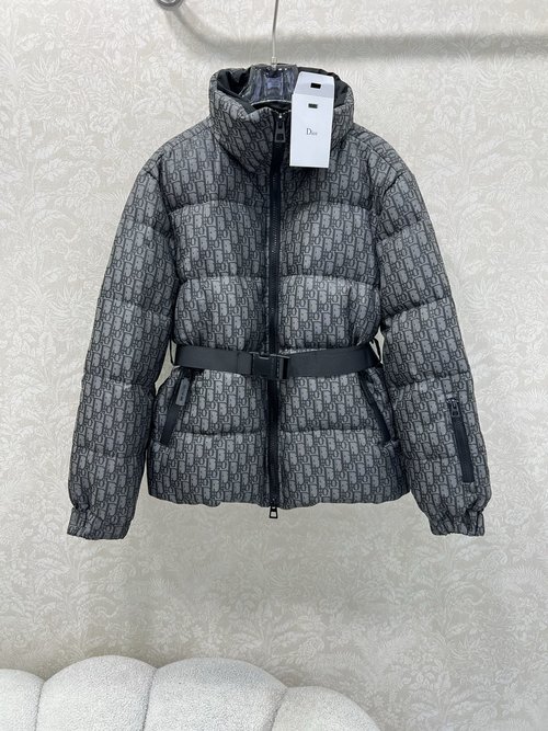 Dior DIO CD Ski Series High-Density Oblique Pattern Down Jacket