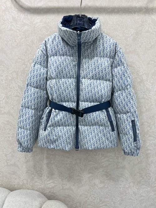 Dior DIO CD Ski Series High-Density Oblique Pattern Down Jacket