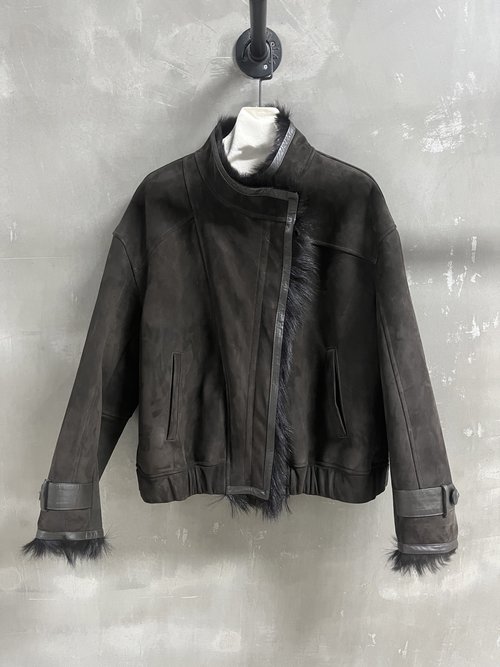 Loro Piana Timeless Old Money Style Cashmere Fur One-piece