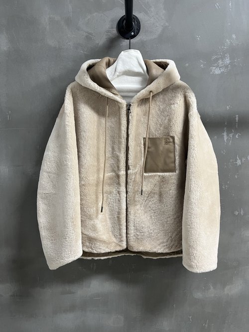 Loewe Versatile Fur-on-skin Garment with Sophisticated Design