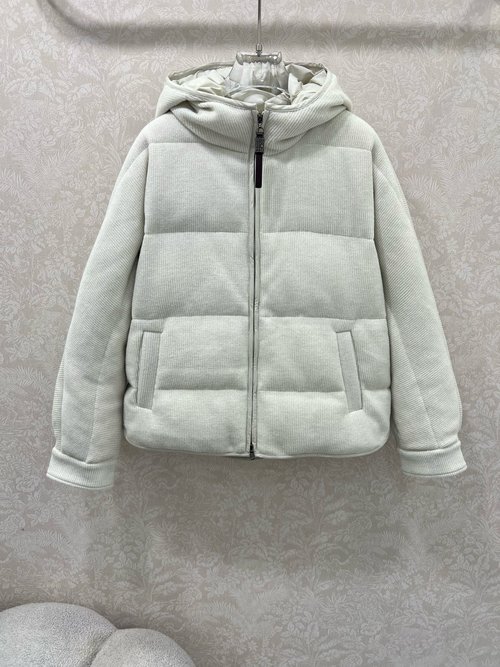 Loewe Cashmere-Blend Padded Jacket, Cozy and Stylish