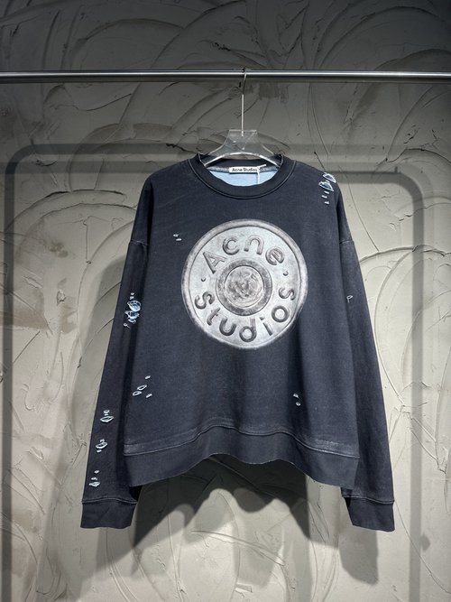 Dior 3D Printed Round Neck Cotton Hoodie with Digital Print Pattern