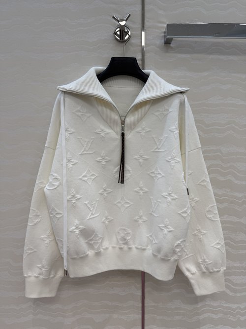 Louis Vuitton Luxury Limited Ski Series with Monogram Jacquard Design