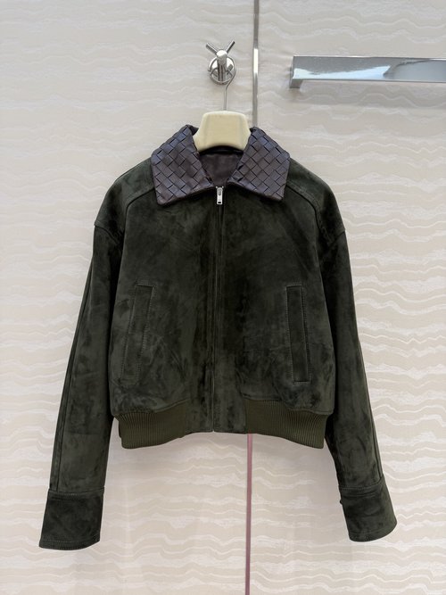 Bottega Veneta Exclusive High - end Original Single - Quality Jacket with Creative Design