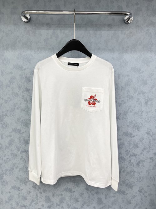 Chrome Hearts Exquisite Printed Long-sleeve T-shirt Made of High-end Fabric